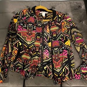 Multicolored H&M blazer size 4